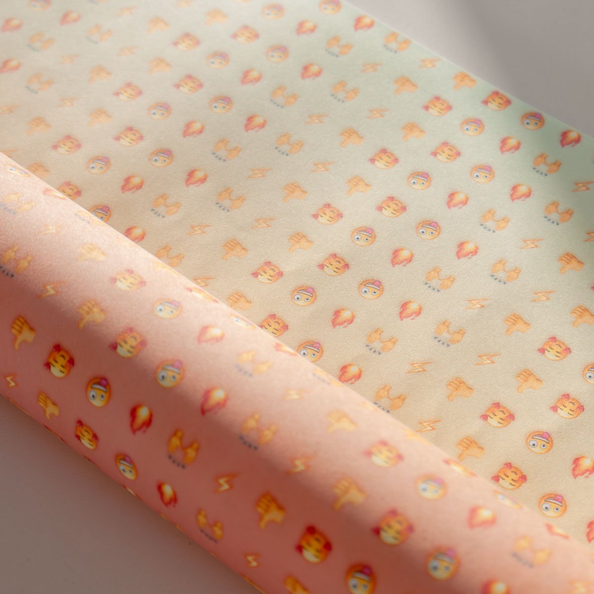 Emoji Pattern wrapping paper - fun personalised emoji and icon design variant