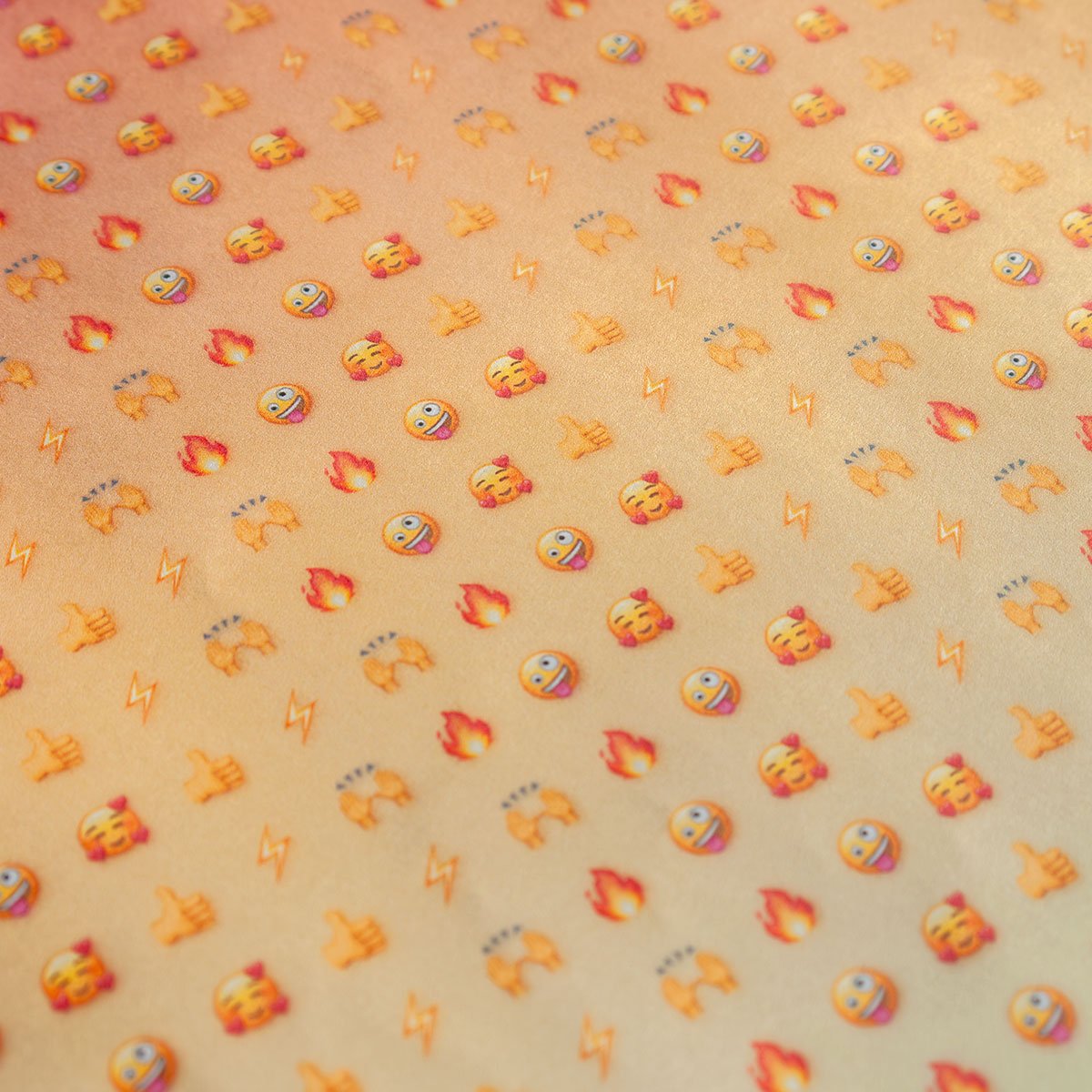 Emoji Pattern wrapping paper - fun personalised emoji and icon design variant