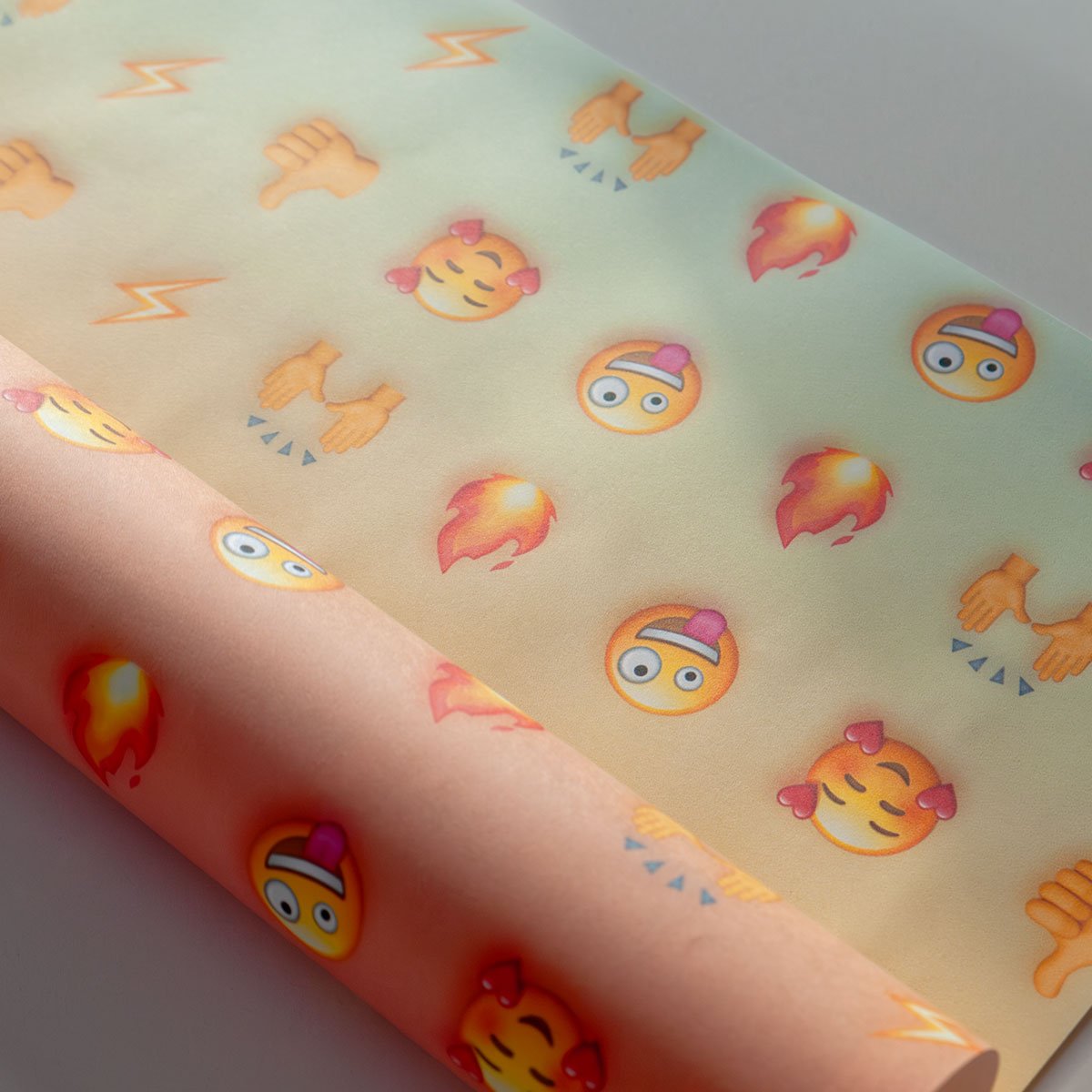 Emoji Pattern wrapping paper - fun personalised emoji and icon design variant