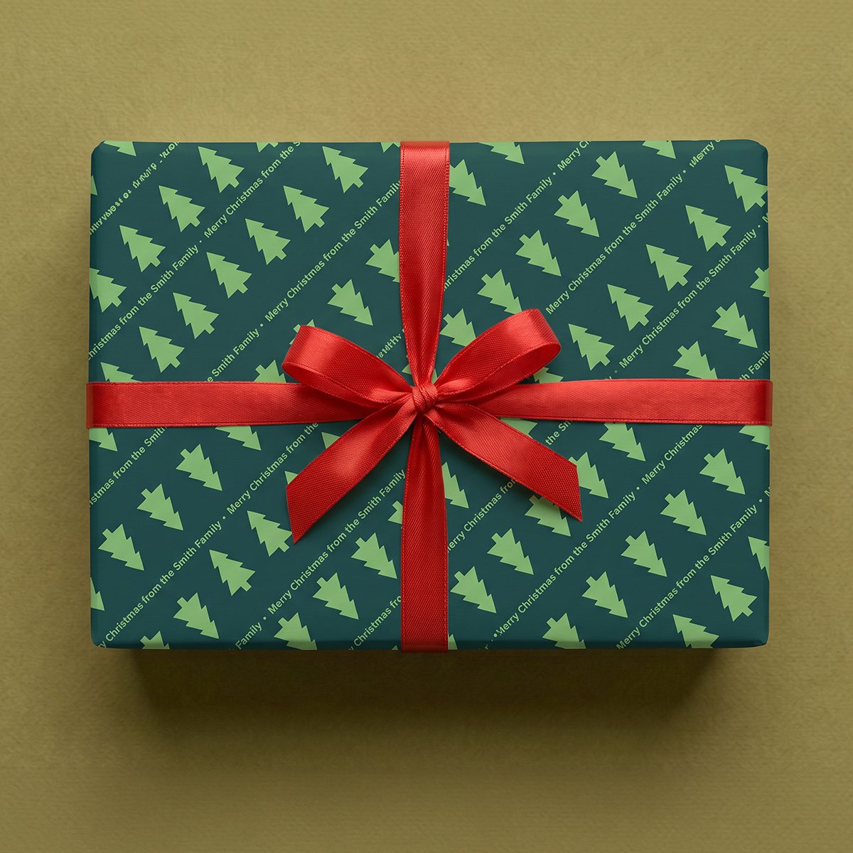 Personalised Christmas Tree Wrapping Paper - Image 9